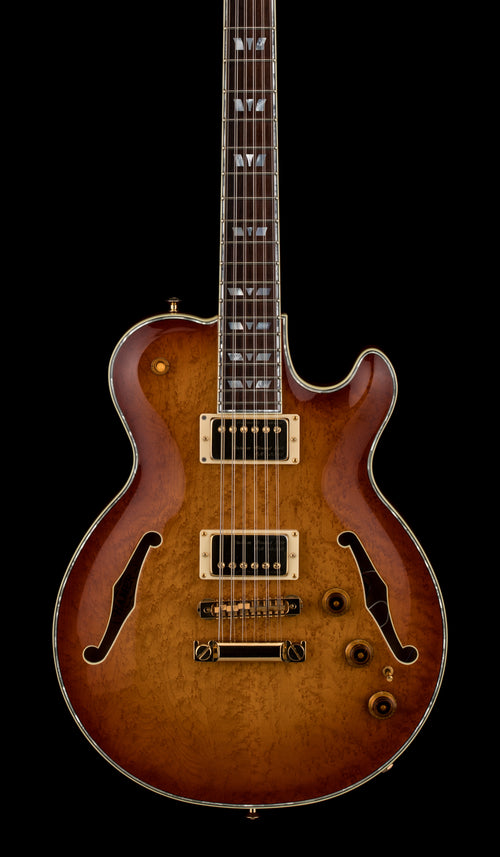 Used Hamer Custom Shop Monaco SuperPro 12-String (2004) - Sunburst #453695 with Original Hard Case