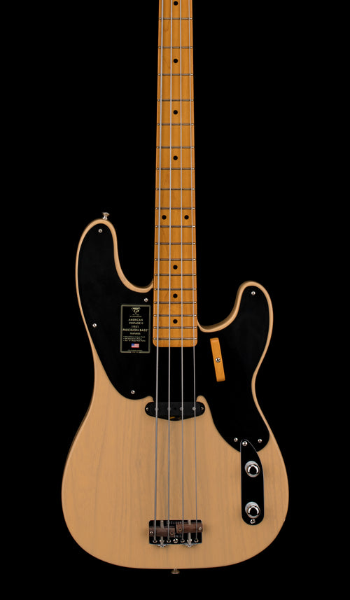 Fender 75th Anniversary American Vintage II 1951 Precision Bass - Butterscotch Blonde #50061