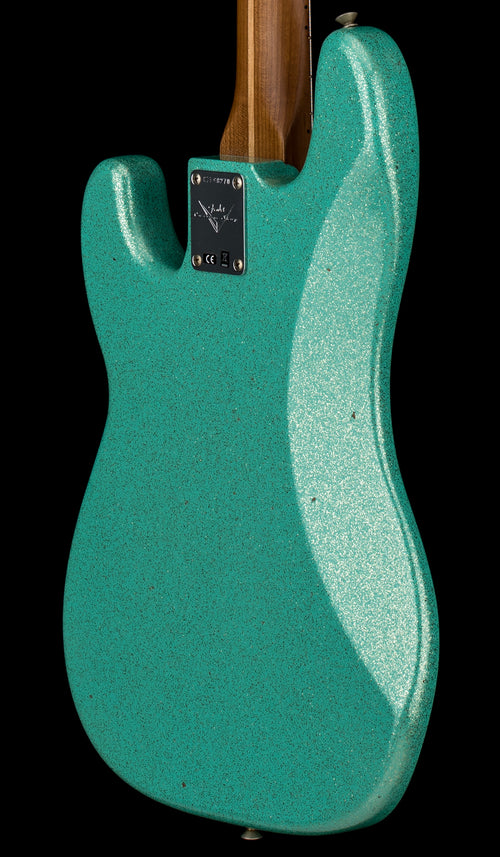 Fender Custom Shop Empire 58 Precision Bass Journeyman Relic - Aged Sea Foam Green Sparkle #88270