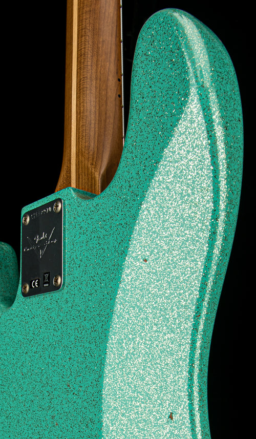 Fender Custom Shop Empire 58 Precision Bass Journeyman Relic - Aged Sea Foam Green Sparkle #88270