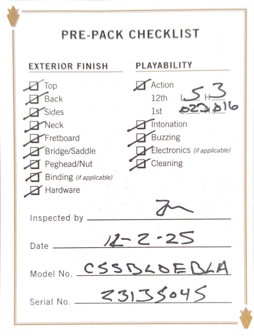 Gibson Custom Shop 1933 L-00 Murphy Lab Light Aged - Ebony #35045