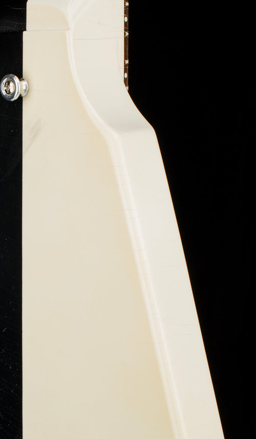 Used Gibson Custom Shop Michael Schenker 1971 Flying V Collector's Edition - Black/White #MSFV44 with Original Hard Case