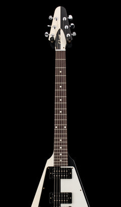 Used Gibson Custom Shop Michael Schenker 1971 Flying V Collector's Edition - Black/White #MSFV44 with Original Hard Case