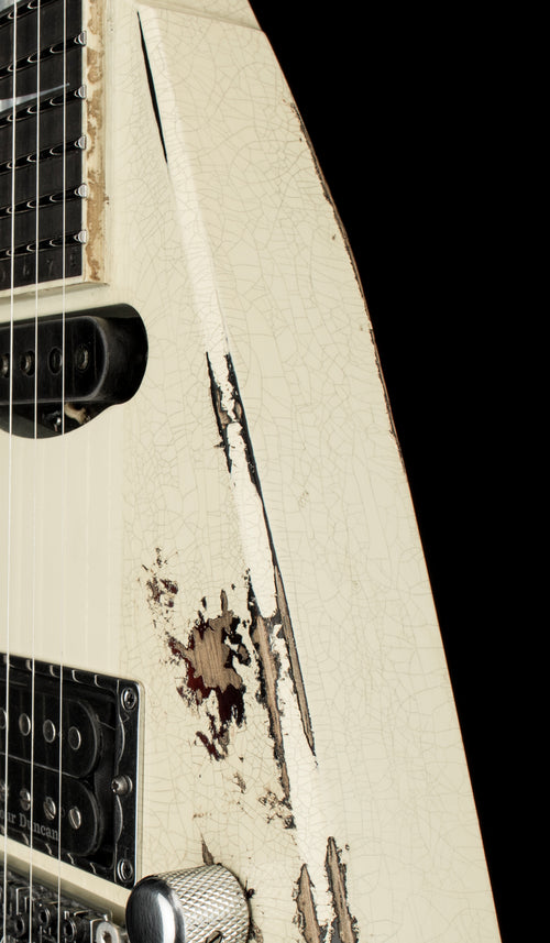 Jackson Custom Shop Korina KV HS FR Heavy Relic - Vanilla Shake/3-Tone Sunburst #11679 (Empire Music Spec)