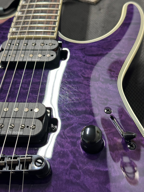 Used LTD MH-1000NT (2020) - See Thru Purple #50774 with Hard Case