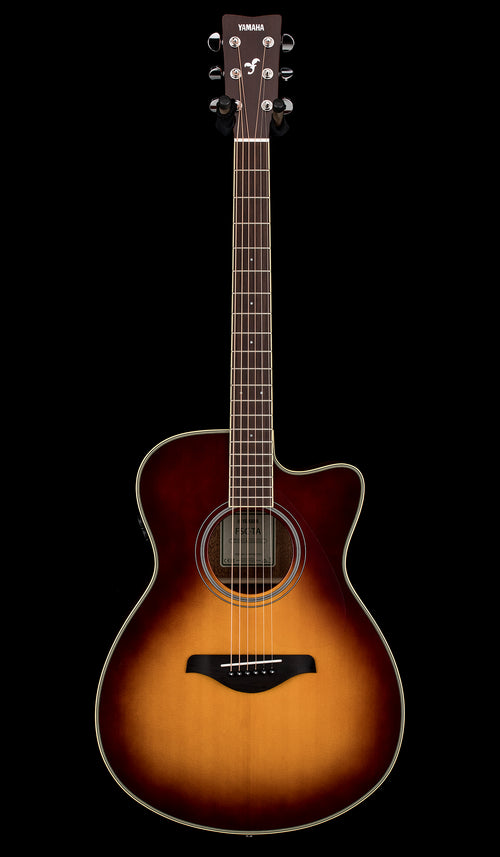 Used Yamaha FSC-TA TransAcoustic (2024) - Brown Sunburst #11716 with Hard Case