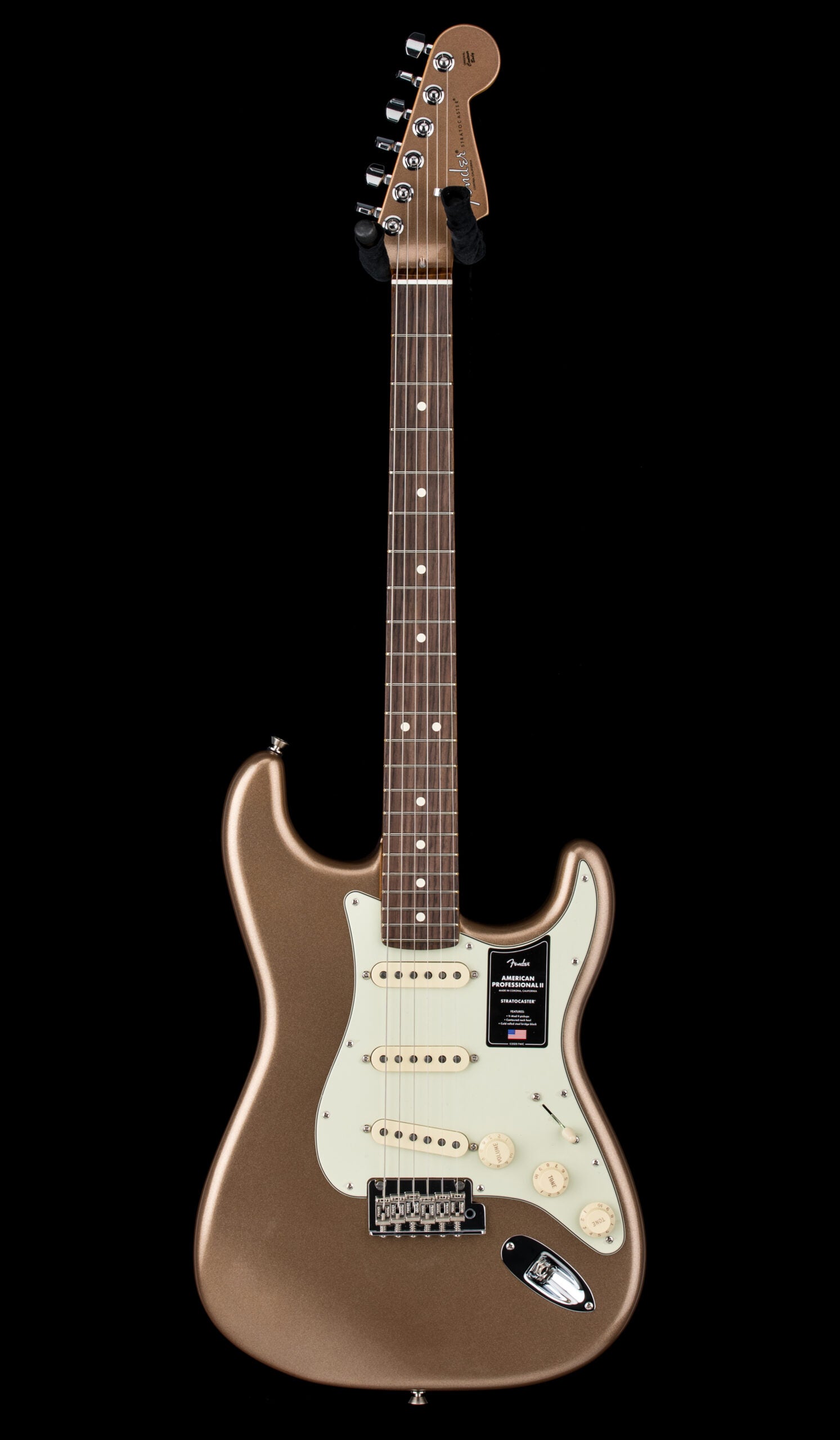 Fender Empire Music Exclusive Limited Edition American Professional II  Stratocaster - Firemist Gold Metallic #28839