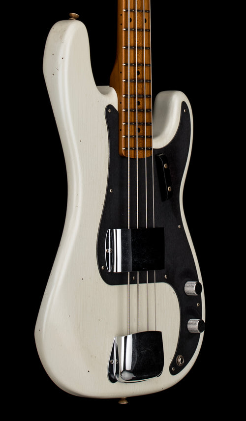 Fender Custom Shop Empire '58 Precision Bass Journeyman Relic - Aged Frost White #91749