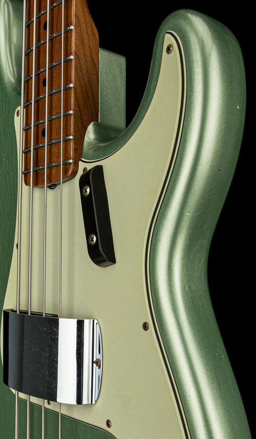 Fender Custom Shop Empire 58 Precision Bass Journeyman Relic - Aged Sage Green Metallic #88229