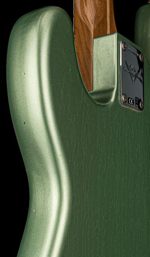 Fender Custom Shop Empire 58 Precision Bass Journeyman Relic - Aged Sage Green Metallic #88229