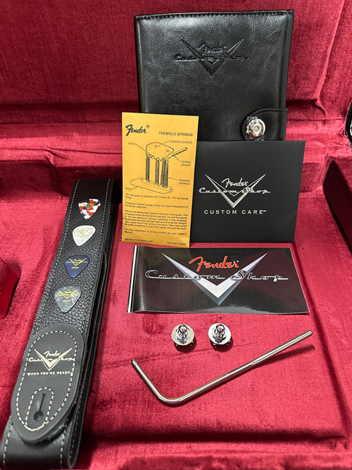 Fender Custom Shop Empire 67 Super Stratocaster HSS NOS - Oxblood Metallic #18705