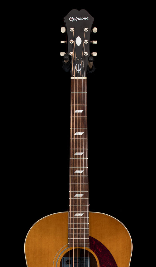 Used Epiphone Masterbilt Texan (2020) - Antique Natural Aged #13643 with Gig Bag