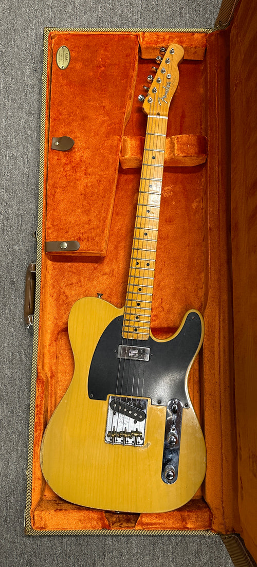 Used Fender Vintage Hot Rod '52 Telecaster (2012) - Butterscotch Blonde #76420 with Original Hard Case