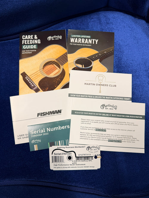 Used Martin D-X2E Koa (2023) - Natural #87311 with Original Gig Bag