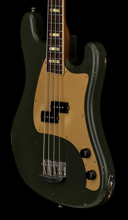 Castedosa Guitars JPC Short Scale Bass - Aged Olive Drab #541 (Empire Exclusive)