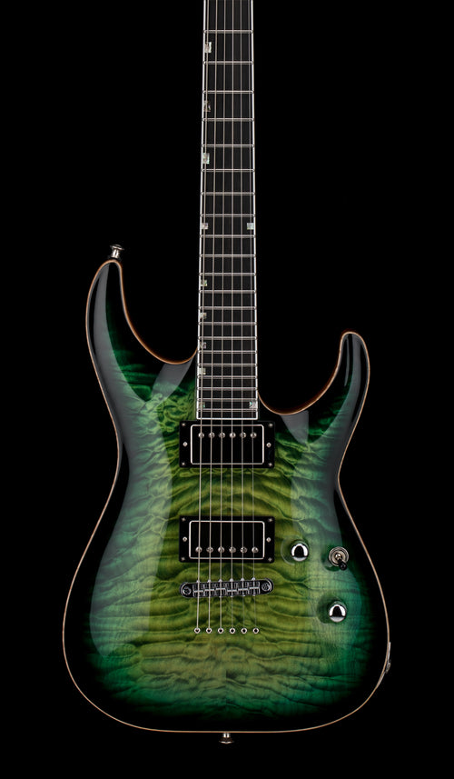 ESP Horizon-II USA - Dark Lime Sunburst #25287