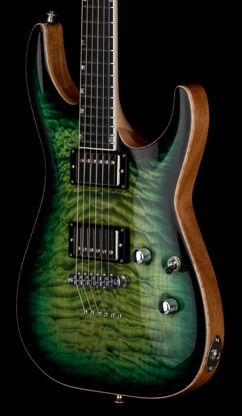 ESP Horizon-II USA - Dark Lime Sunburst #25287