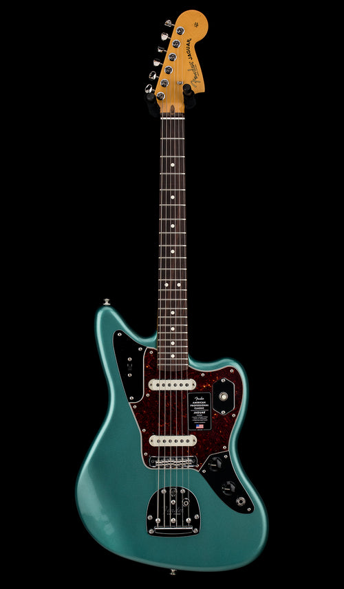 Fender American Professional Classic Jaguar - Faded Sherwood Green Metallic #09881