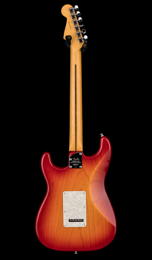 Fender American Professional Stratocaster - Aged Cherry Burst #37206