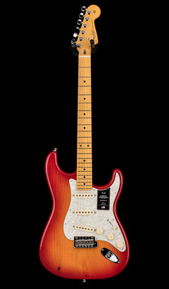 Fender American Professional Stratocaster - Aged Cherry Burst #37206