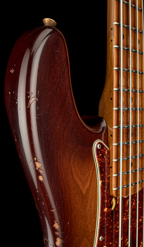 Fender Custom Shop Empire '58 Precision Bass Heavy Relic - Faded Aged Tobacco Burst #91783