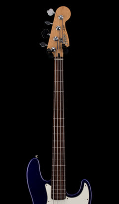Used Fender Standard Jazz Bass Fretless (2001) - Midnight Blue #76419 with Hard Case