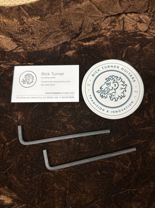 Used Rick Turner Model 1 Special - Burgundy Gloss #5896 with Original Hard Case