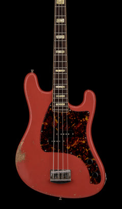 Castedosa Guitars JPC Short Scale Bass - Aged Tahitian Coral #542 (Empire Exclusive)