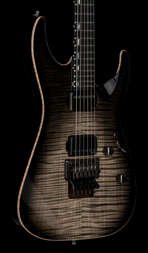 ESP Custom Shop M-II FR - See-Thru Charcoal Burst #01252 (NAMM 2026)