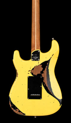 Used Fender Custom Shop Empire 67 Super Stratocaster HSS Heavy Relic (2023) - Graffiti Yellow/Black #15916 with Original Hard Case