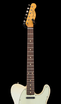 Used Fender Custom Shop Masterbuilt Paul Waller 1962 Telecaster Relic (2017) - Olympic White/3-Color Sunburst #89803 with Original Hard Case