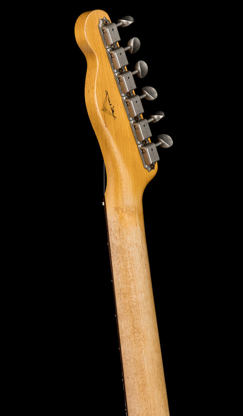 Used Fender Custom Shop Masterbuilt Paul Waller 1962 Telecaster Relic (2017) - Olympic White/3-Color Sunburst #89803 with Original Hard Case