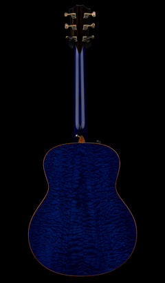 Used Taylor Custom Shop C18e B4003 Lutz Spruce/Quilted Maple (2024) - Royal Blue #54124 with Original Hard Case