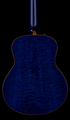 Used Taylor Custom Shop C18e B4003 Lutz Spruce/Quilted Maple (2024) - Royal Blue #54124 with Original Hard Case