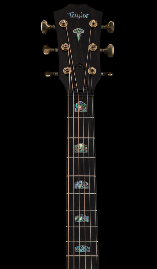 Used Taylor Custom Shop C18e B4003 Lutz Spruce/Quilted Maple (2024) - Royal Blue #54124 with Original Hard Case