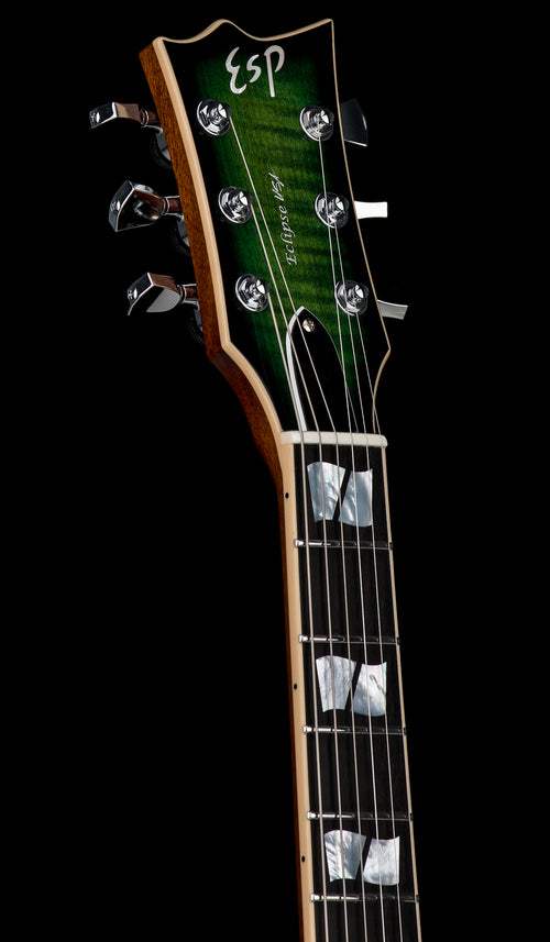 ESP Eclipse USA - Dark Lime Sunburst #25282