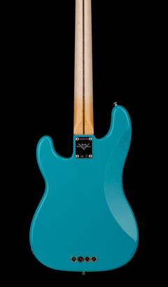 Fender Custom Shop 1955 Precision Bass DLX Closet Classic - Faded Taos Turquoise #87618