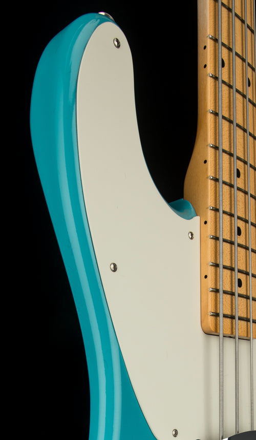 Fender Custom Shop 1955 Precision Bass DLX Closet Classic - Faded Taos Turquoise #87618