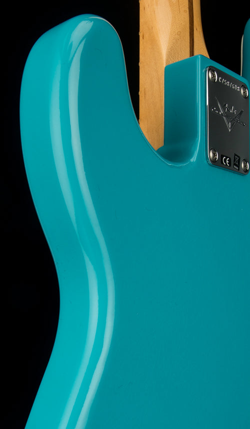 Fender Custom Shop 1955 Precision Bass DLX Closet Classic - Faded Taos Turquoise #87618