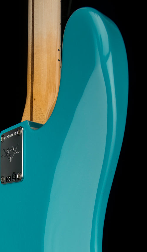 Fender Custom Shop 1955 Precision Bass DLX Closet Classic - Faded Taos Turquoise #87618