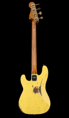 Fender Custom Shop Empire '58 Precision Bass Heavy Relic - Faded Aged Graffiti Yellow #88406
