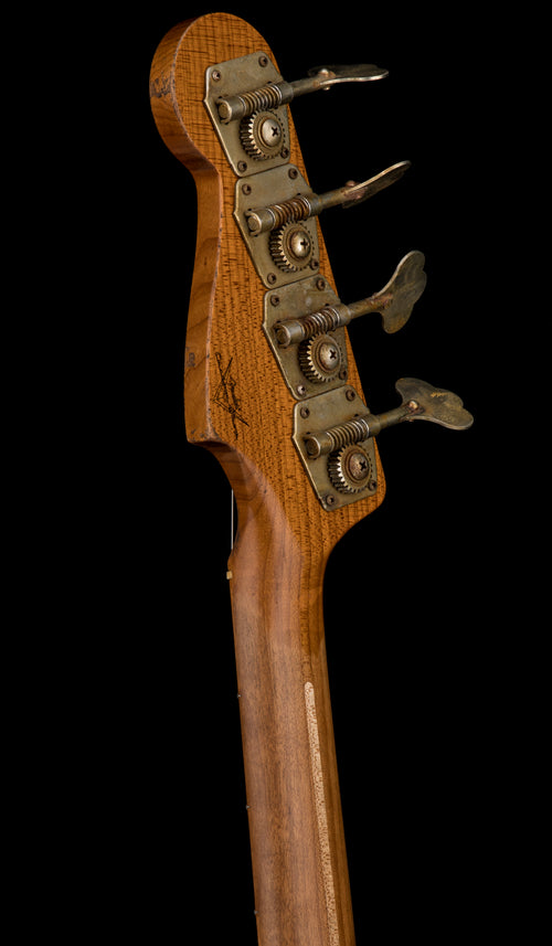 Fender Custom Shop Empire '58 Precision Bass Heavy Relic - Faded Aged Graffiti Yellow #88406