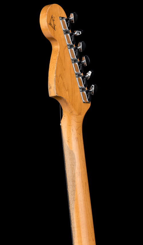 Used Fender Custom Shop Masterbuilt Dale Wilson Stratocaster Relic (2018) - Black/Purple Paisley #34168 with Original Hard Case