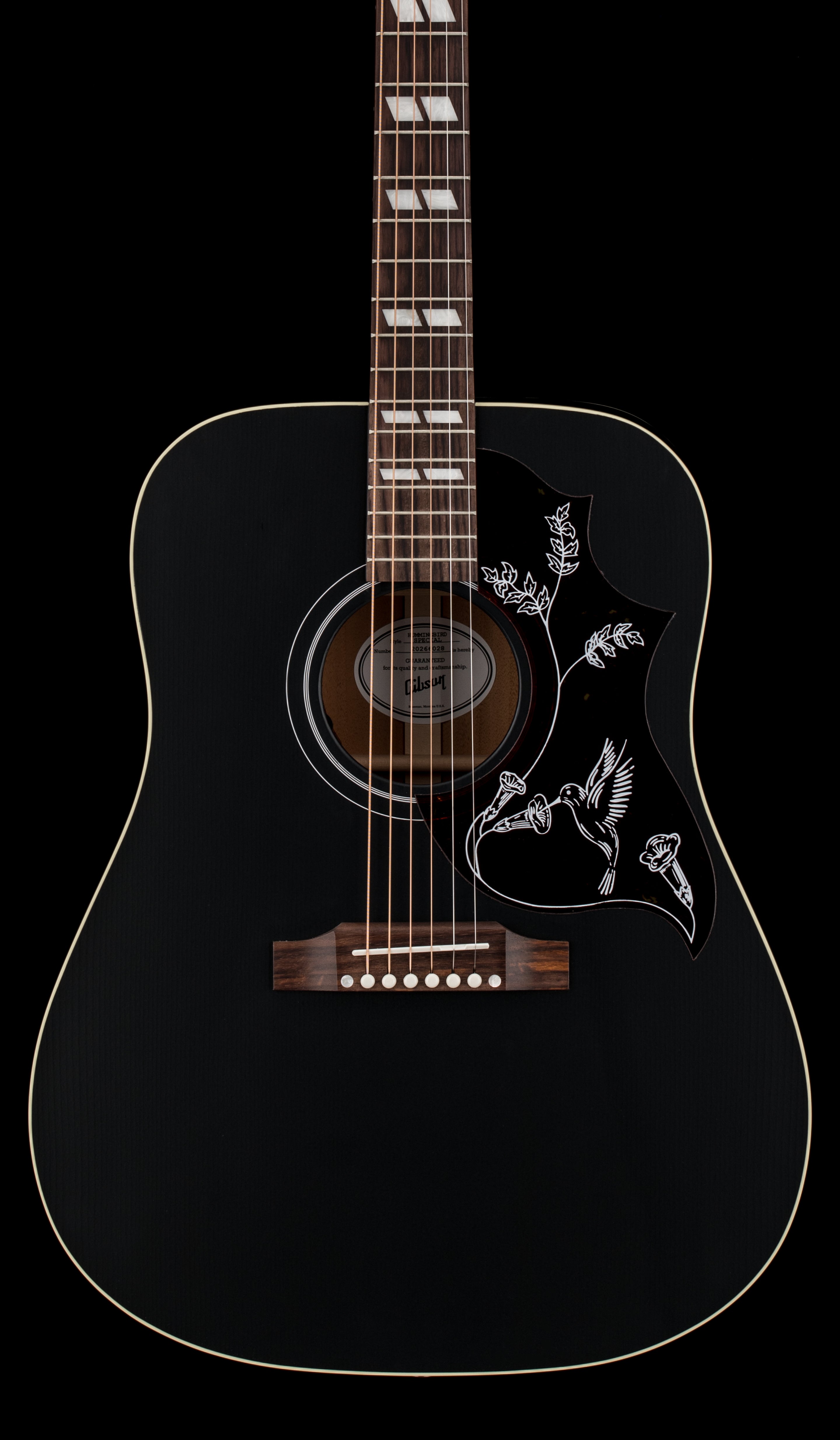 Gibson Hummingbird Special - Satin Ebony #66028 – Empire Music