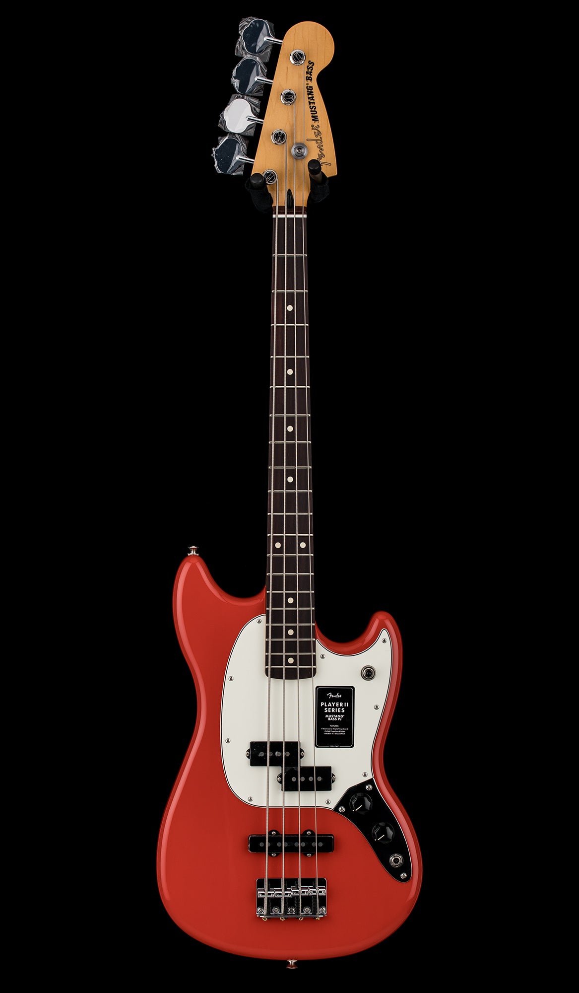 Fender Player II Mustang Bass PJ - Coral Red #45423 – Empire Music