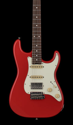 Used Schecter Custom Shop Traditional USA Wembley HSS - Fiesta Red Aged Nitro #03008 with Original Hard Case