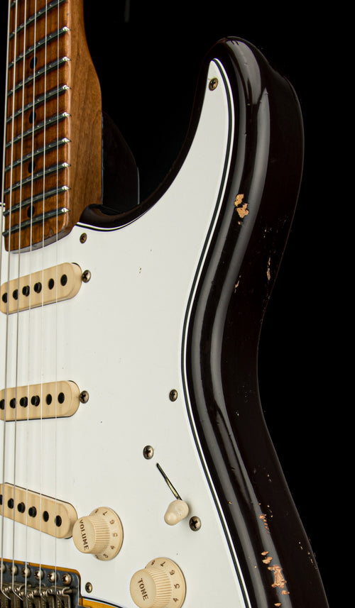 Fender Custom Shop Empire 59 Transition Stratocaster Relic - Faded Aged Chocolate 3-Tone Sunburst #18561