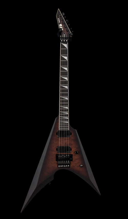 LTD Arrow-1000 - Dark Brown Sunburst Satin #22020 (Factory Demonstration Model)