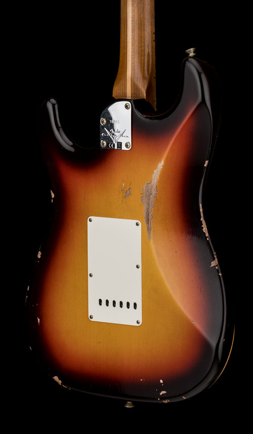 Fender Custom Shop Empire 59 Transition Stratocaster Relic - Faded Aged Chocolate 3-Tone Sunburst #18561