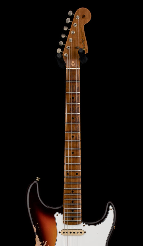 Fender Custom Shop Empire 59 Transition Stratocaster Relic - Faded Aged Chocolate 3-Tone Sunburst #18561